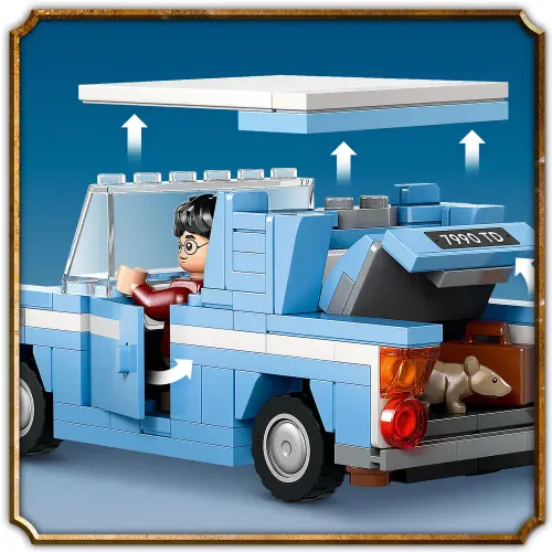 LEGO Harry Potter 76424 Flying Ford Anglia 165 Pcs — imagen 7