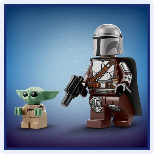 LEGO Star Wars 75436 The Mandalorian & Grogu’s Speeder Bike 58 Pcs — imagen 5