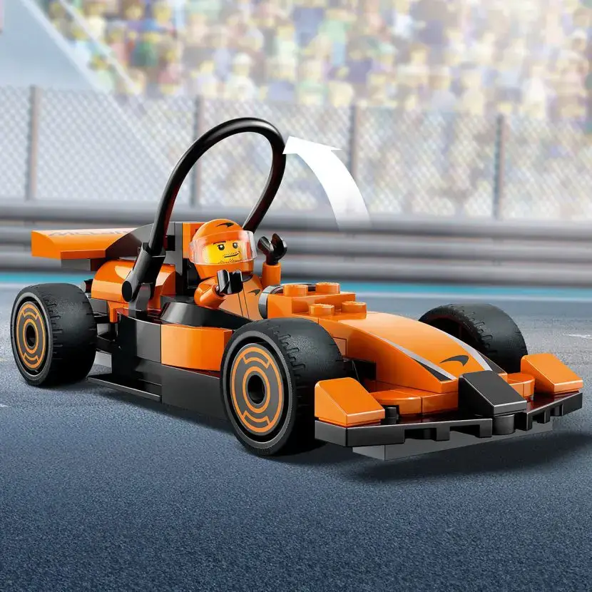 LEGO City 60422 F1 Driver with McLaren Race Car 86 Pcs — imagen 6