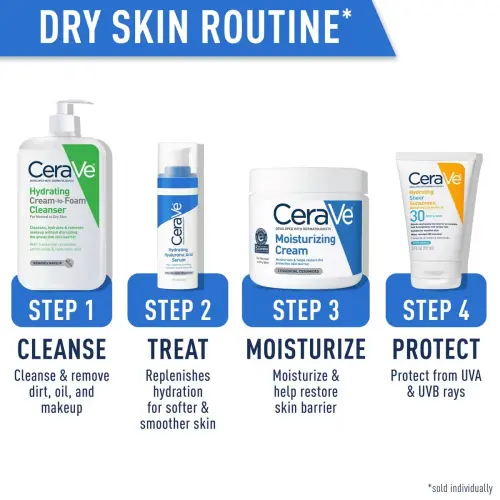 CeraVe Hydrating Cream-to-Foam Cleanser For Normal to Dry Skin 237 ml (8 oz)'s photo #6