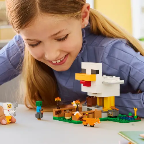 LEGO Minecraft 21585 Chicken Farm 233 Pcs — imagen 9