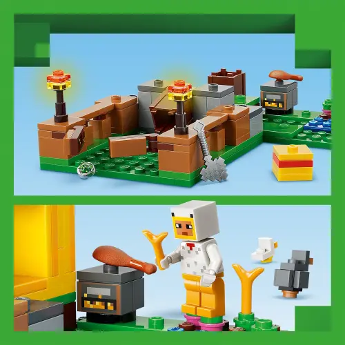 LEGO Minecraft 21585 Chicken Farm 233 Pcs — imagen 7