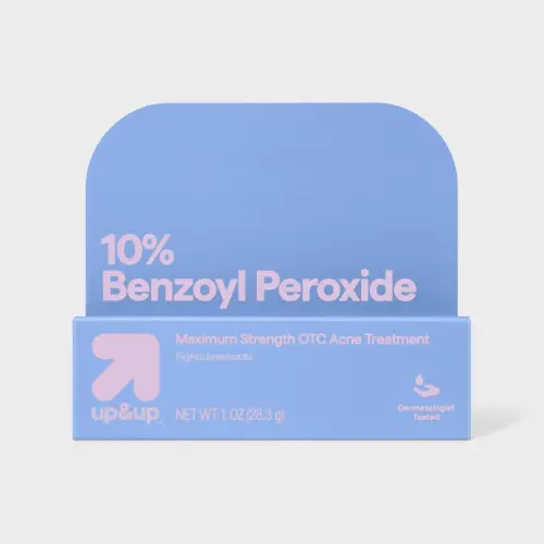 up&up 10% Benzoyl Peroxide Maximum Strength OTC Acne Treatment 28.3 g (1 oz)'s photo #1