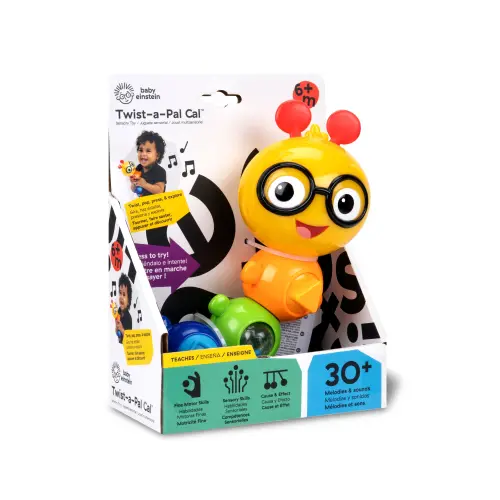 Baby Einstein Twist-a-Pal Cal Sensory Toy 6m+ (21 cm)'s photo #1
