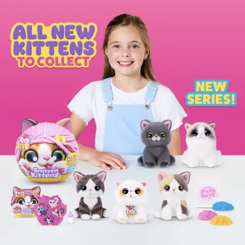 ZURU Pets Alive Smitten Kittens Series 2 5 Pcs's photo #7
