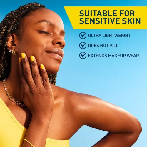 CeraVe Invisible Mineral Sunscreen Broad Spectrum SPF 50 For Face 48 mL (1.62 oz) — imagen 5