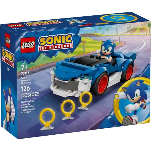 LEGO Sonic The Hedgehog 77117 Sonic: Speedster Lightning 126 Pcs's photo #1