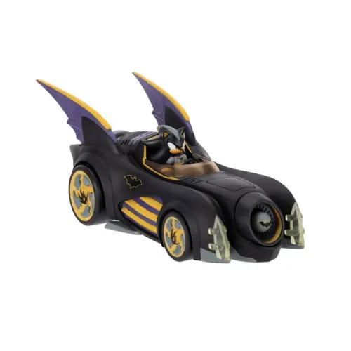 JAKKS Pacific DC x Sonic The Hedgehog Batmobile & Shadow as Batman (29 cm)'s photo #4