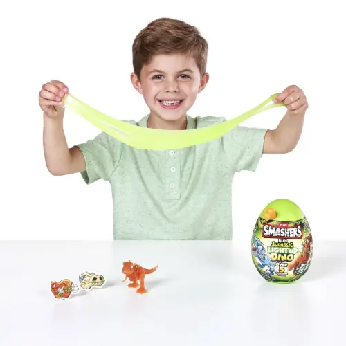 ZURU Smashers Nano Jurassic Lightup Dino 5+ Surprises's photo #5