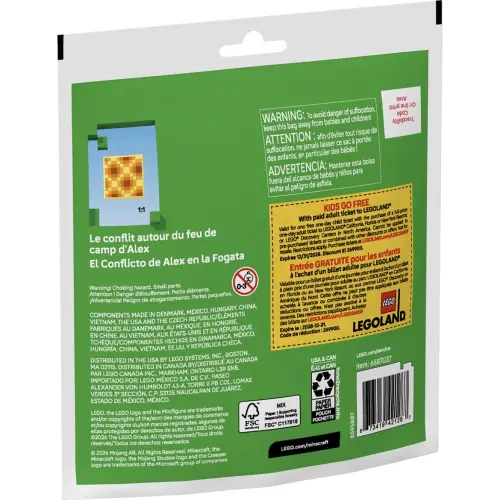 LEGO Minecraft 30732 Alex’s Campfire Conflict 31 Pcs's photo #2