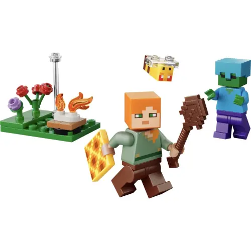 LEGO Minecraft 30732 Alex’s Campfire Conflict 31 Pcs's photo #1