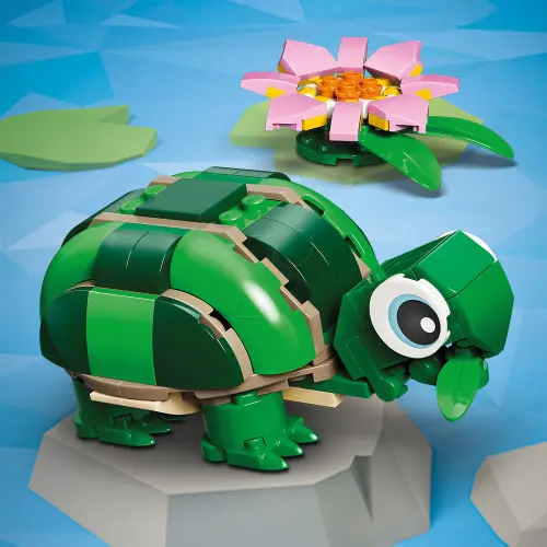 LEGO Creator 3 in 1 31377 Turtle with a Water Lily 124 Pcs's photo #4