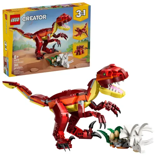 LEGO Creator 3 in 1 31379 Fierce Dinosaur 283 Pcs's photo #1