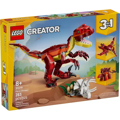 LEGO Creator 3 in 1 31379 Fierce Dinosaur 283 Pcs's photo #1