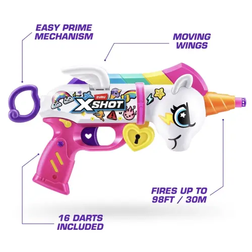 ZURU XSHOT Blastercorn Dart Blaster 16 Darts (30 cm)'s photo #2