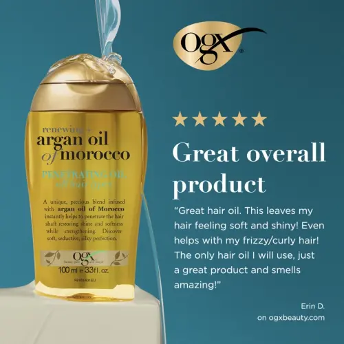 OGX Renewing + Argan Oil Of Morocco Penetrating Oil 100 mL (3.3 oz)'s photo #7