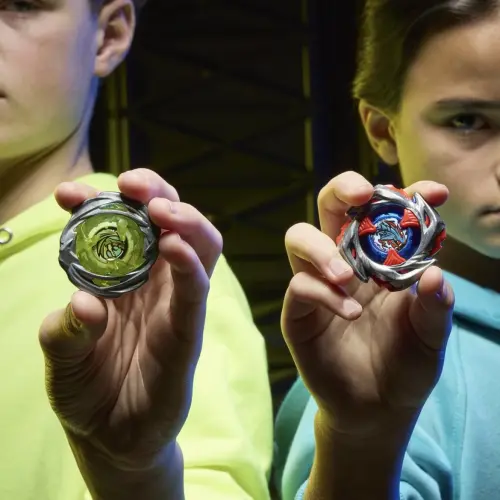 Hasbro Beyblade X Drop Attack Battle Set Impact Drake 9-60LR & Hover Wyvern 3-85N's photo #6