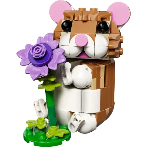LEGO Creator 3 in 1 31376 Cute Hamster with a Flower 166 Pcs's photo #2