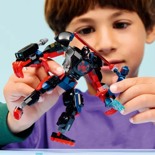 LEGO Marvel 76337 Miles Morales Mech vs. Spider-Man 2099 135 Pcs's photo #8