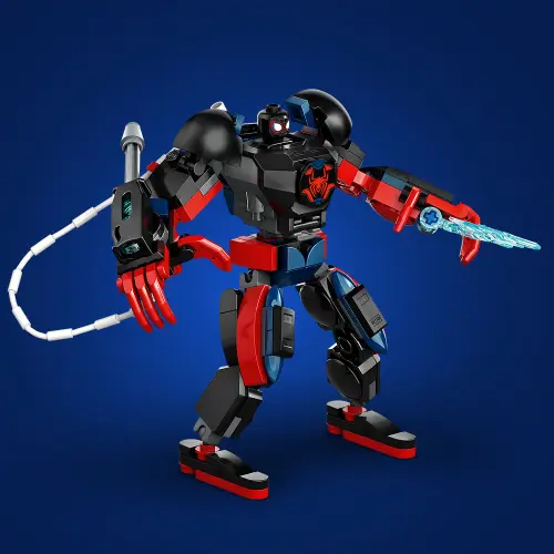 LEGO Marvel 76337 Miles Morales Mech vs. Spider-Man 2099 135 Pcs's photo #6