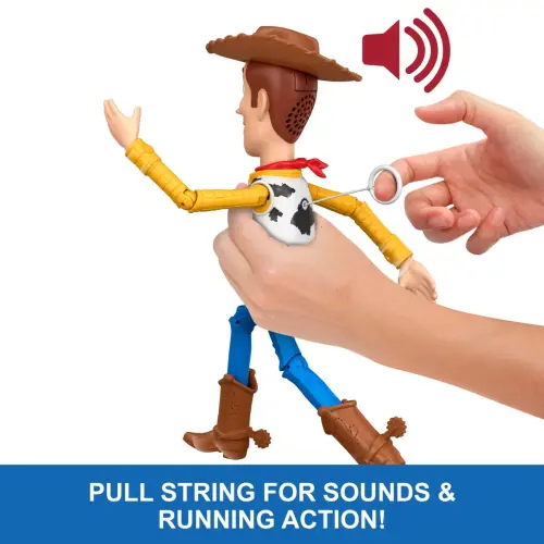 Mattel Disney Pixar Toy Story 5 Running Woody (31 cm)'s photo #2