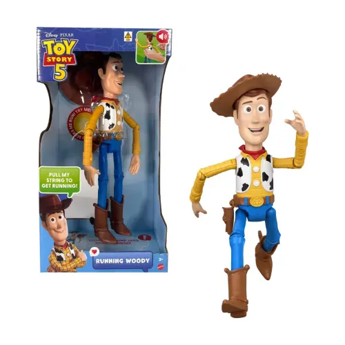Mattel Disney Pixar Toy Story 5 Running Woody (31 cm)'s photo #1