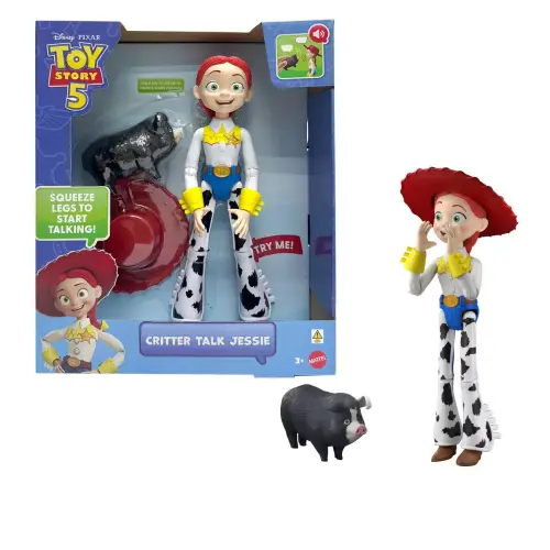 Mattel Disney Pixar Toy Story 5 Critter Talk Jessie (30 cm)'s photo #1
