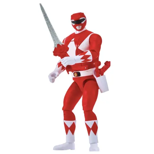 Hasbro Playmates Toys Mighty Morphin Power Rangers Re-Ignition Auto-Morphin Red Ranger (15 cm)'s photo #3