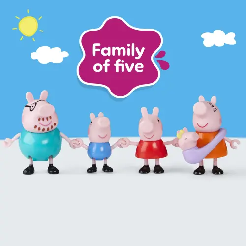 Hasbro Peppa Pig Peppa’s Family of Five (7 cm)'s photo #8