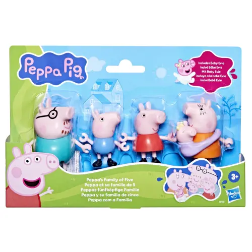 Hasbro Peppa Pig Peppa’s Family of Five (7 cm)'s photo #2