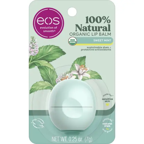 eos 100% Natural Organic Lip Balm Sweet Mint 7 g (0.25 oz)'s photo #1