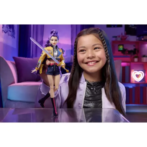 Mattel Netflix KPop Demon Hunters HUNTR/X Rumi "How It’s Done" (29 cm) — imagen 7