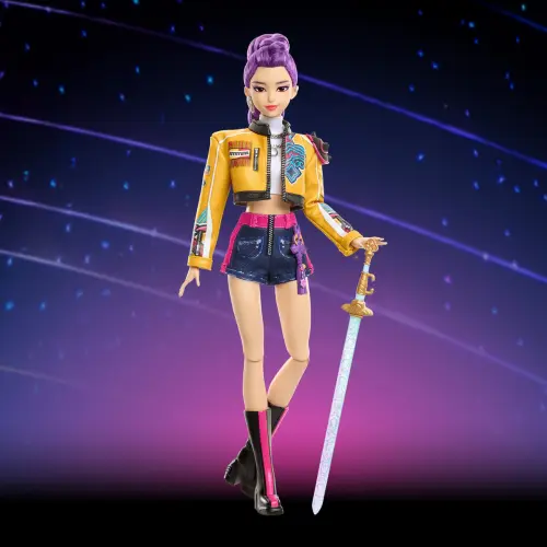 Mattel Netflix KPop Demon Hunters HUNTR/X Rumi "How It’s Done" (29 cm) — imagen 6