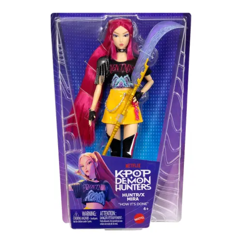 Mattel Netflix KPop Demon Hunters HUNTR/X Mira "How It’s Done" (29 cm) — imagen 3