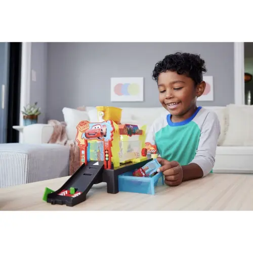 Mattel Disney Pixar Cars Color Changers Race Ready Car Wash — imagen 6