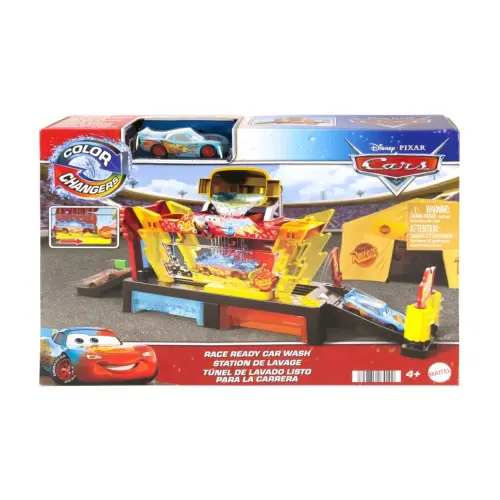 Mattel Disney Pixar Cars Color Changers Race Ready Car Wash — imagen 2