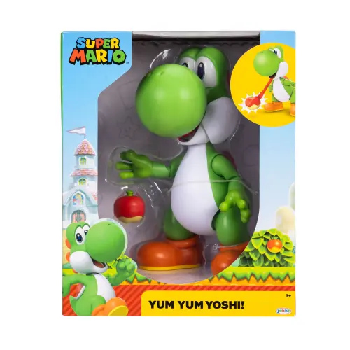 JAKKS Pacific Nintendo Super Mario Yum Yum Yoshi! (24 cm) — imagen 2