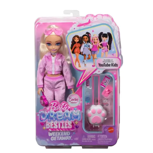 Mattel Barbie Dream Besties Weekend Getaway Barbie "Malibu" (29 cm) — imagen 2