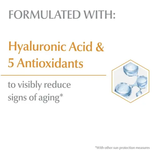 Eucerin Age Defense + Hyaluronic Acid Lightweight Sunscreen Lotion For Face Broad Spectrum SPF 50 75 mL (2.5 oz)'s photo #2