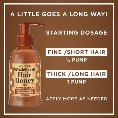 Garnier Whole Blends Hair Honey Repairing Serum 150 mL (5.1 oz) — imagen 7