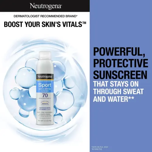 Neutrogena Sport Active Defense Sunscreen Broad Spectrum SPF 70 141 g (5 oz)'s photo #3