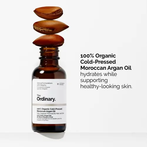 The Ordinary 100% Organic Cold-Pressed Moroccan Argan Oil 30 mL (1 oz) — imagen 3