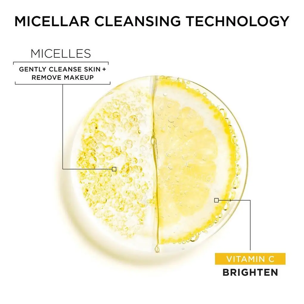 Garnier SkinActive Micellar Cleansing Water All-in-1 Brightening with Vitamin C 400 mL (13.5 oz)'s photo #1