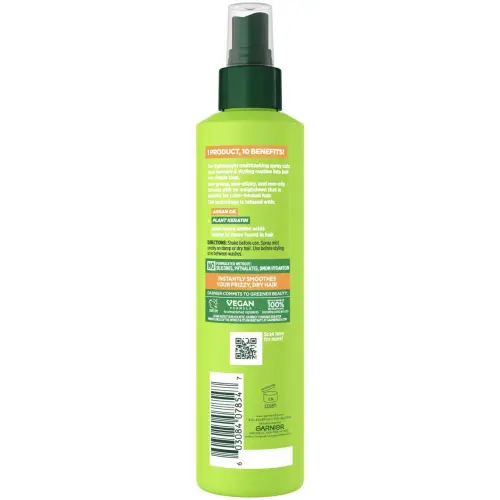 Garnier Fructis Sleek & Shine 10-in-1 Multitasking Spray Plant Keratin + Argan Oil 239 mL (8.1 oz)'s photo #1