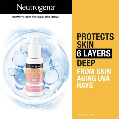 Neutrogena Invisible Daily Defense Face Serum Sunscreen Broad Spectrum SPF 60 50 mL (1.7 oz)'s photo #4
