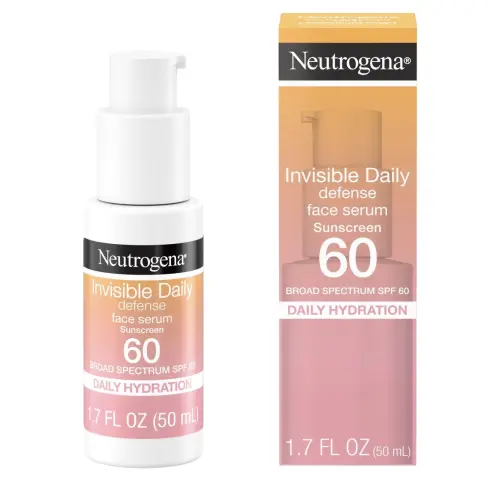 Neutrogena Invisible Daily Defense Face Serum Sunscreen Broad Spectrum SPF 60 50 mL (1.7 oz)'s photo #1