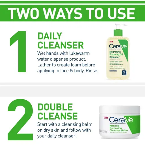CeraVe Hydrating Foaming Oil Cleanser For Dry to Very Dry Skin 237 mL (8 oz)'s photo #5