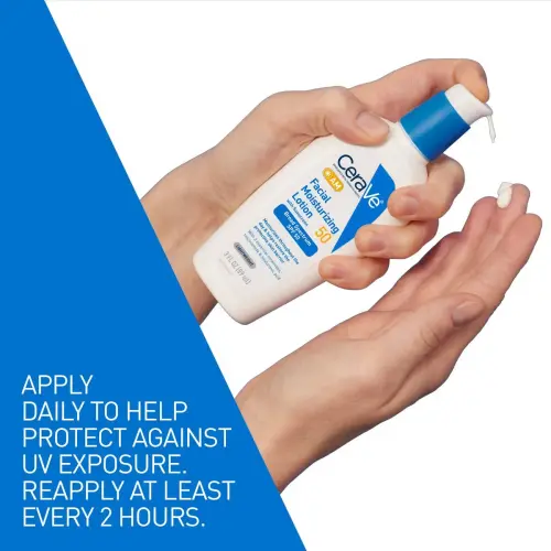 CeraVe AM Facial Moisturizing Lotion with Sunscreen Broad Spectrum SPF 50 89 mL (3 oz) — imagen 3