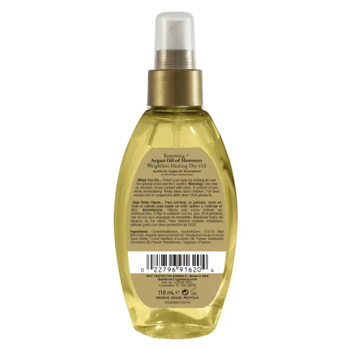 OGX Renewing + Argan Oil Of Morocco Weightless Dry Oil Mist 118 mL (4 oz)'s photo #1