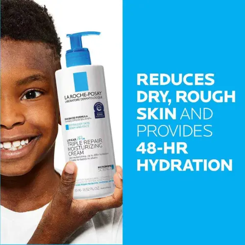 La Roche-Posay Lipikar AP+M Triple Repair Moisturizing Cream For Extra Dry Skin Body and Face 400 mL (13.52 oz) — imagen 4